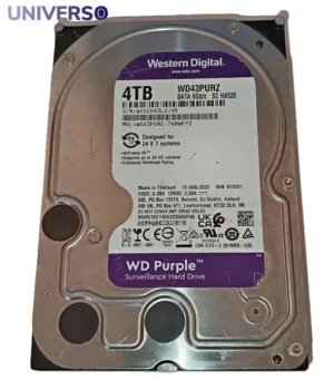 HDD WD Purple WD43PURZ 4TB SATA 3.5. Nas y videovigilancia