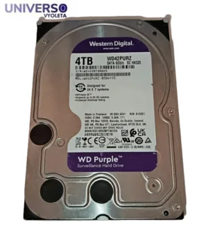 HDD WD Purple WS42PURZ 4TB SATA 3.5. Nas y videovigilancia