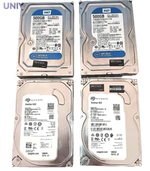 Lote x 4 HDD 500GB 3.5 SATA.