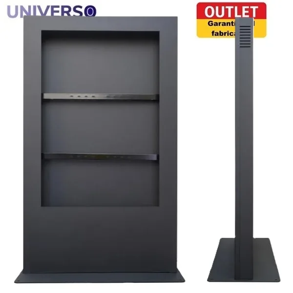 SOPORTE TV MONITOR PUBLICIDAD TOTEM DRAGONFLY INDOOR hasta 43" - Imagen 2