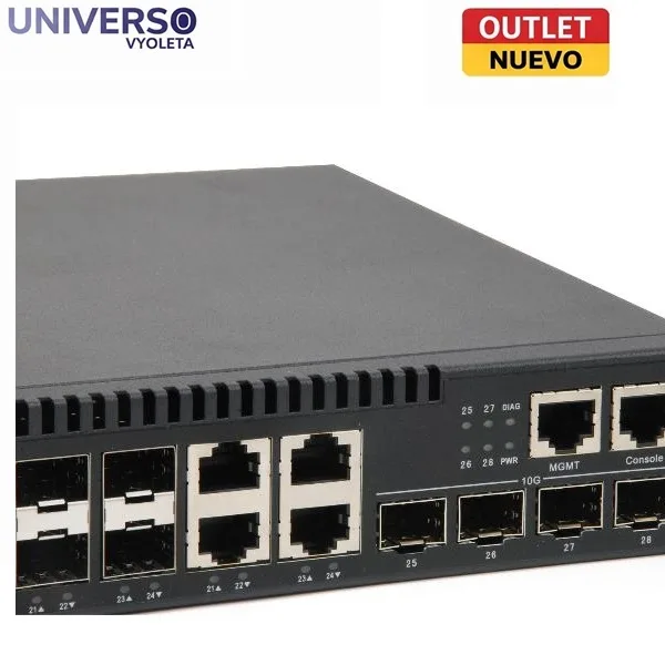 Switch L3 Lite Gestionado GTL-2872 – 28 Puertos Gigabit (4 Combo), 4 Uplinks 10G SFP+ y Fuente Redundante - Imagen 3