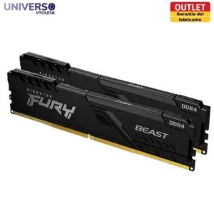 RAM Gaming PC 32GB (2x16GB) DDR4 3200MT/s CL16 1Gx8 FURY Beast Black