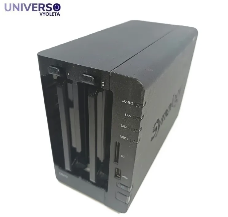 Servidor NAS Synology DiskStation DS213 (2 Bahías) – sin discos