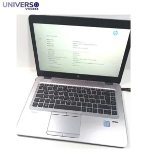 HP ELITEBOOK 840 G3. I5-6300U, 4GB RAM, SSD 120GB, 14". Incompleto