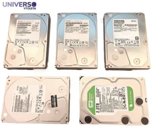 Lote x5 HDD 2TB (Total 10TB) Disco duro SATA 3.5