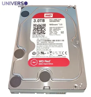 HDD WDC WD30EFRX NASware 3TB. Disco duro SATA 3.5 para NAS